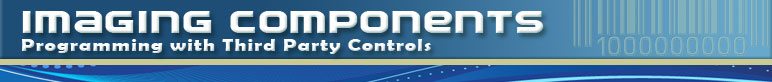 Imaging Components - Programming with third party imaging controls.